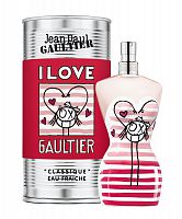 Туалетная вода Jean Paul Gaultier Classique Eau Fraiche I Love для женщин (оригинал)
