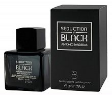 Туалетная вода Antonio Banderas Seduction in Black для мужчин (оригинал)