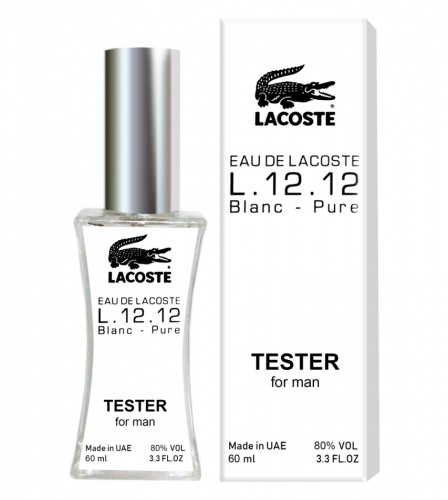 Тестер Lacoste Eau De L.12.12 Blanc (edp 60ml)