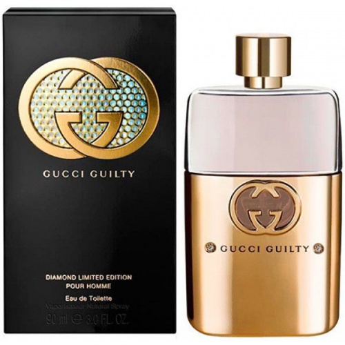 Туалетная вода Gucci Guilty Pour Homme Diamond Limited Edition (edt 90ml)