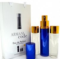 Набор с феромонами Armani Black Code (3×15 ml)